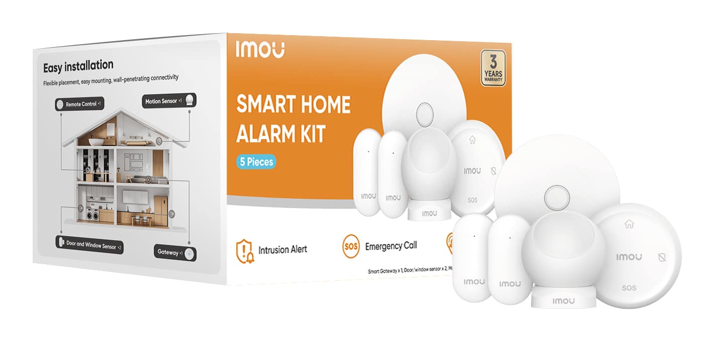 Imou Home Alarm Kit 5-piece smart home veiligheidsuitrusting ZigBee