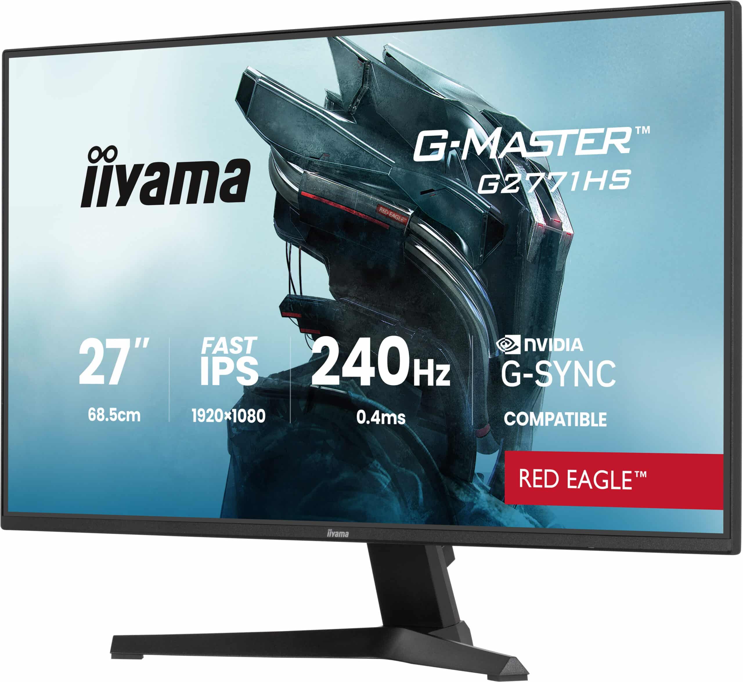 iiyama G-MASTER G2771HS-B1 computer monitor 68,6 cm (27") 1920 x 1080 Pixels Full HD Zwart - Afbeelding 2