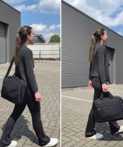 ACT Suburb schoudertas voor laptops tot 15,6", gemaakt van gerecyclede plastic flessen - Afbeelding 3