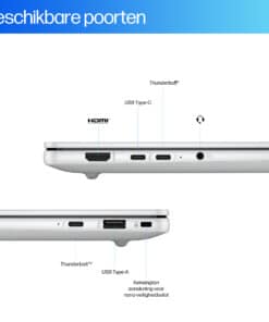 HP EliteBook X G1a Next Gen AI Wolf Pro Security Edition Copilot+ PC AMD Ryzen AI 7 PRO 360 Laptop 35,6 cm (14") Touchscreen 2.8K 32 GB LPDDR5x-SDRAM 1 TB SSD Wi-Fi 7 (802.11be) Windows 11 Pro Zilver - Afbeelding 7