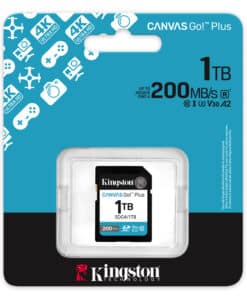 Kingston Technology Canvas Go! Plus 1TB SDXC Canvas Go Plus Gen4 200MB/s C10 UHS-I U3 V30 - Afbeelding 3