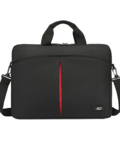 ACT City schoudertas voor laptops tot 16,1”, gemaakt van gerecyclede plastic flessen