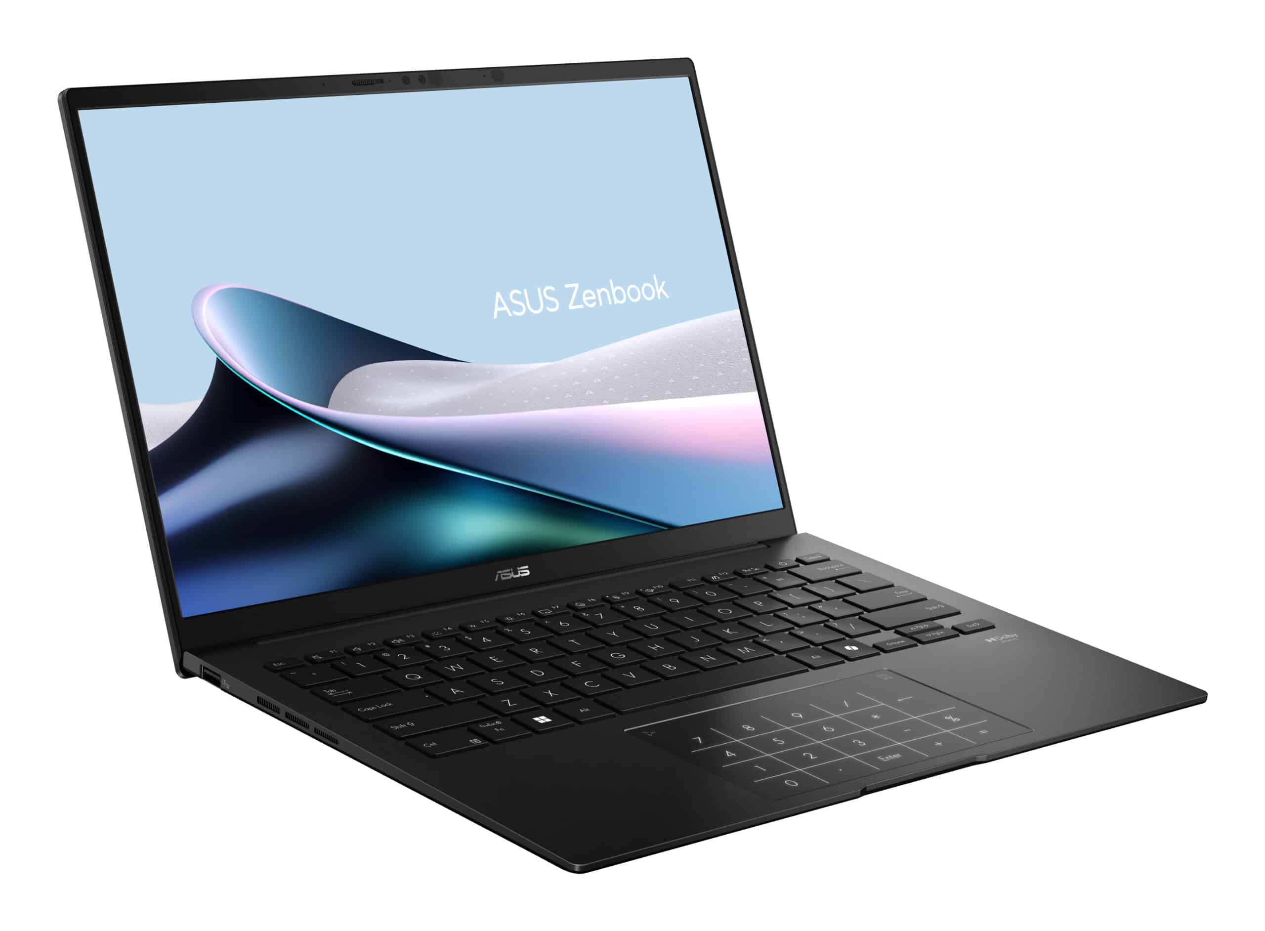 ASUS Zenbook 14 OLED UM3406GA-QD031W Copilot+ PC AMD Ryzen AI 7 445 Laptop 35,6 cm (14") WUXGA 32 GB LPDDR5x-SDRAM 1 TB SSD Wi-Fi 6E (802.11ax) Windows 11 Home Belgisch Zwart - Afbeelding 4