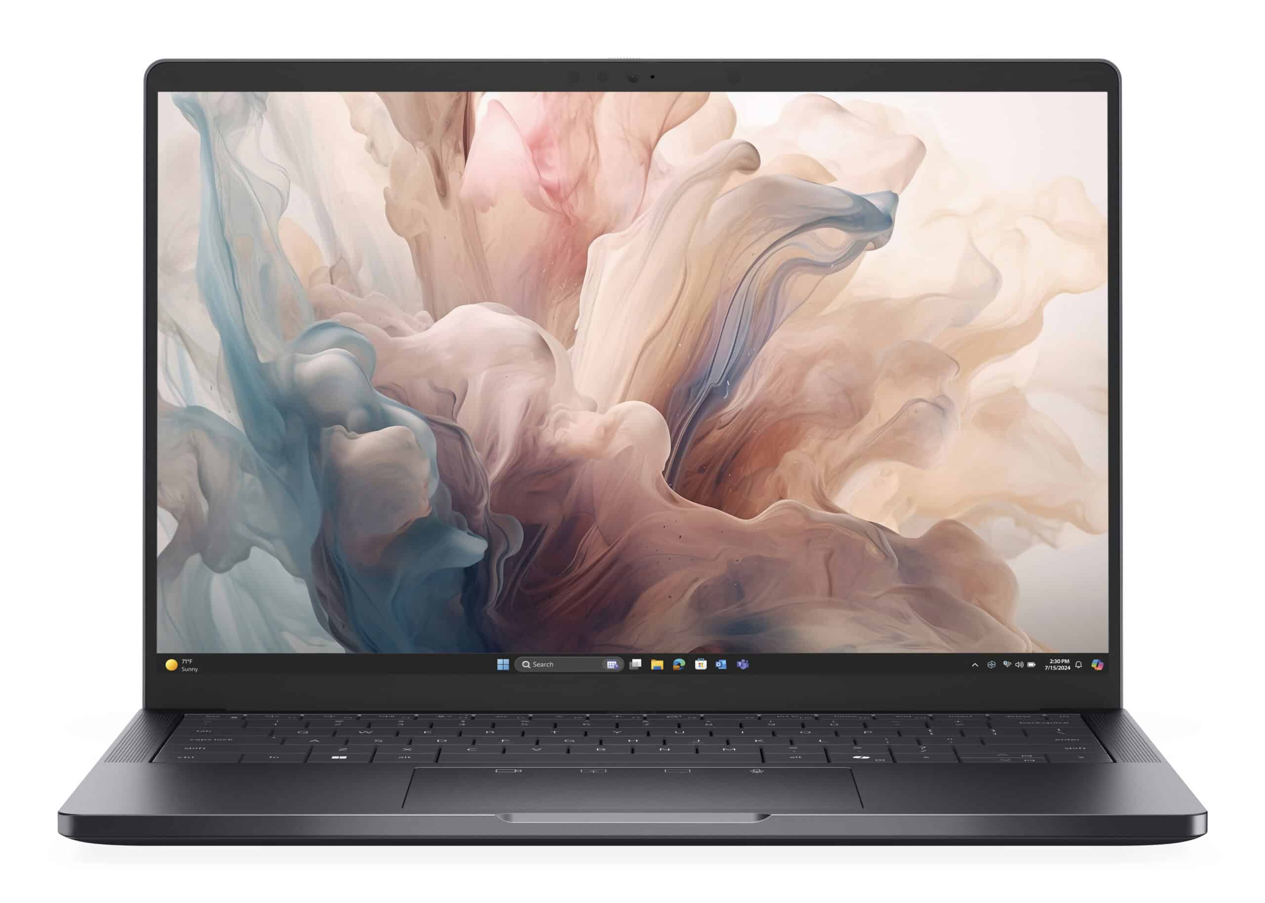 DELL Pro 14 Premium PA14250 Copilot+ PC Intel Core Ultra 7 268V Laptop 35,6 cm (14") Full HD+ 32 GB LPDDR5x-SDRAM 512 GB SSD Wi-Fi 7 (802.11be) Windows 11 Pro Belgisch Grijs - Afbeelding 2
