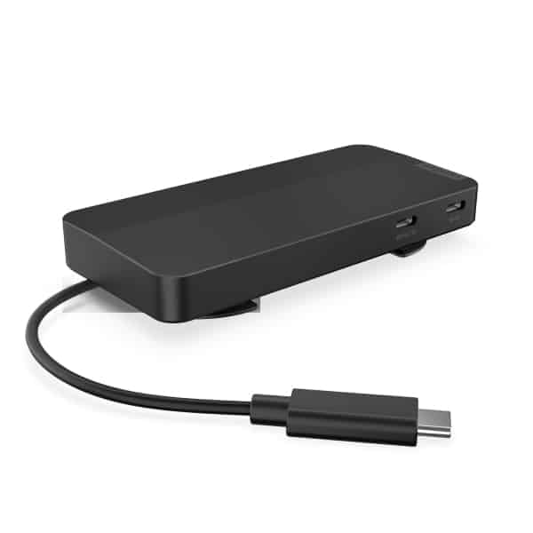 Lenovo 40B90000WW laptop dock & poortreplicator Bedraad USB 3.2 Gen 1 (3.1 Gen 1) Type-C Zwart - Afbeelding 2