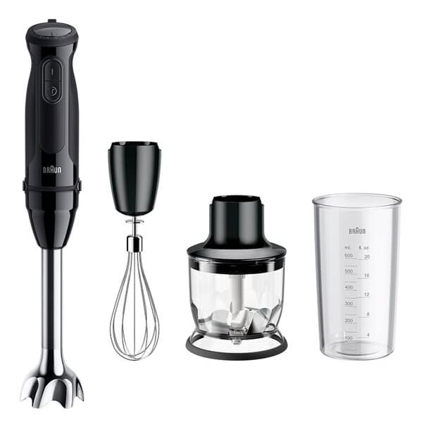 Braun MultiQuick 5 MQ 50202 M 0,6 l Staafmixer 1000 W Zwart