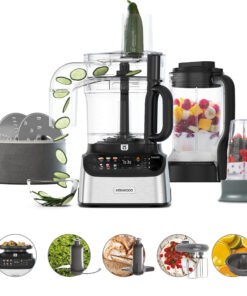 Kenwood FDM73.850SS keukenmachine 1000 W 3 l Grijs Ingebouwde weegschalen