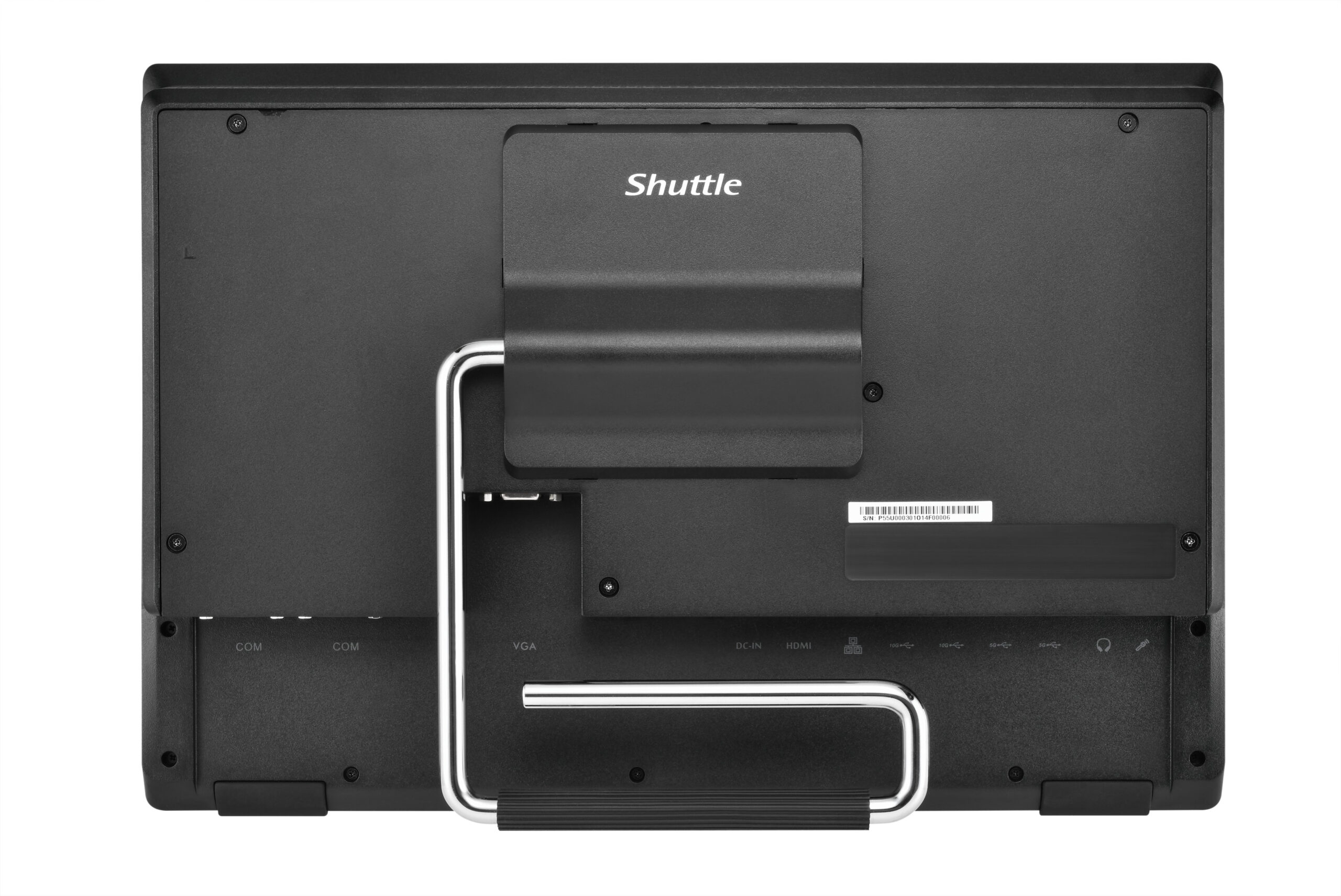 Shuttle PAC-P550POS2 All-In-One System POS P550, 15.6" Touch, Intel 7305, 8GB DDR5, 128GB M.2 SSD - Afbeelding 8