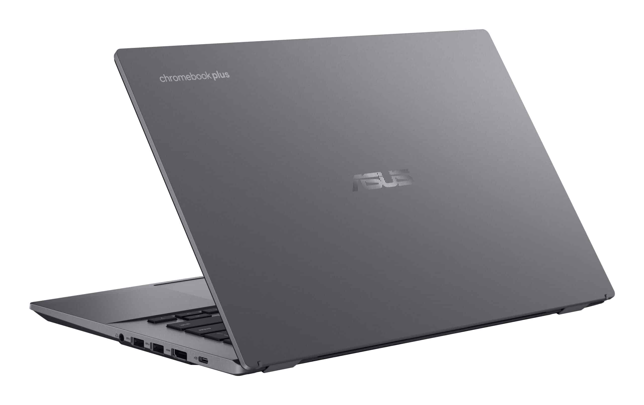 ASUS Chromebook Plus CX34 CX3402CVA-PQ0560 Intel® Core™ i3 i3-1315U 35,6 cm (14") Full HD 8 GB LPDDR5x-SDRAM 128 GB UFS Wi-Fi 6E (802.11ax) ChromeOS Belgisch Grijs - Afbeelding 7