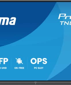 iiyama TN8605A-B1AG beeldkrant Interactief flatscreen 2,17 m (85.6") 500 cd/m² 4K Ultra HD Zwart Touchscreen - Afbeelding 2
