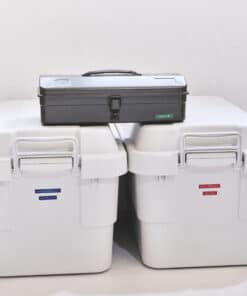 DYMO originele labeltape met reliëf | rollen van 9 mm x 3 m | Wit op rood | Zelfklevend | Voor labelmakers voor reliëfdruk | 1 stuk - Afbeelding 2