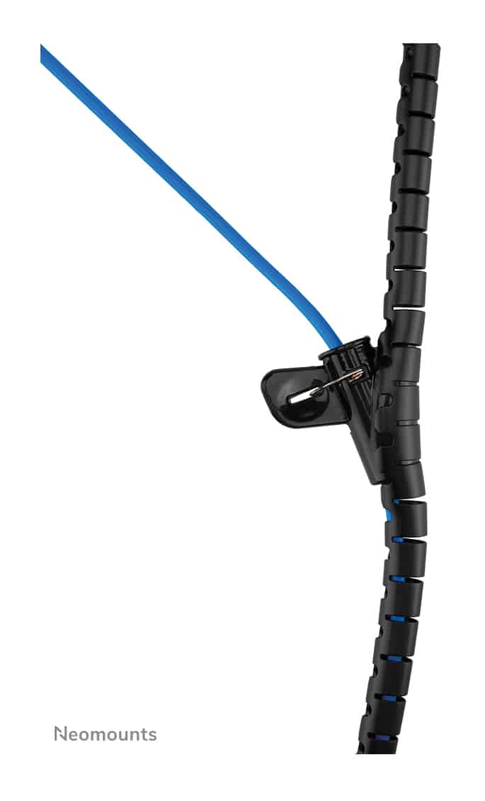 Neomounts ADS06-140BL Kabelspiraal - voor 1-3 kabels - universeel