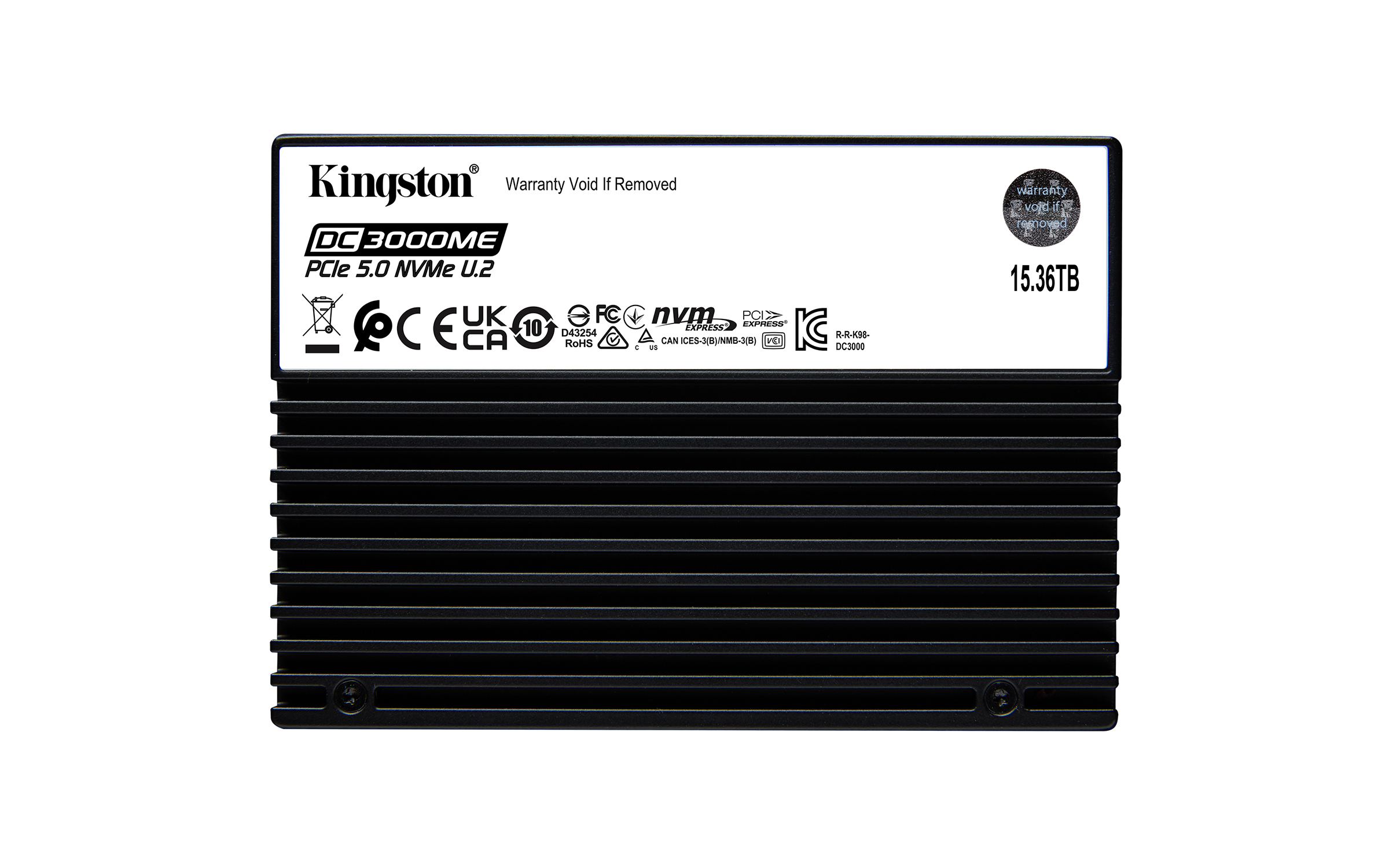 Kingston Technology 15,36TB DC3000ME U.2 PCIe 5.0 NVMe TCG Opal Enterprise SSD