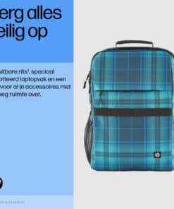 HP Campus XL Backpack, ruitmotief - Afbeelding 3