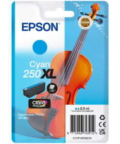 Epson 250XL Violin Claria Photo HD inktcartridge 1 stuk(s) Origineel Hoog (XL) rendement Cyaan