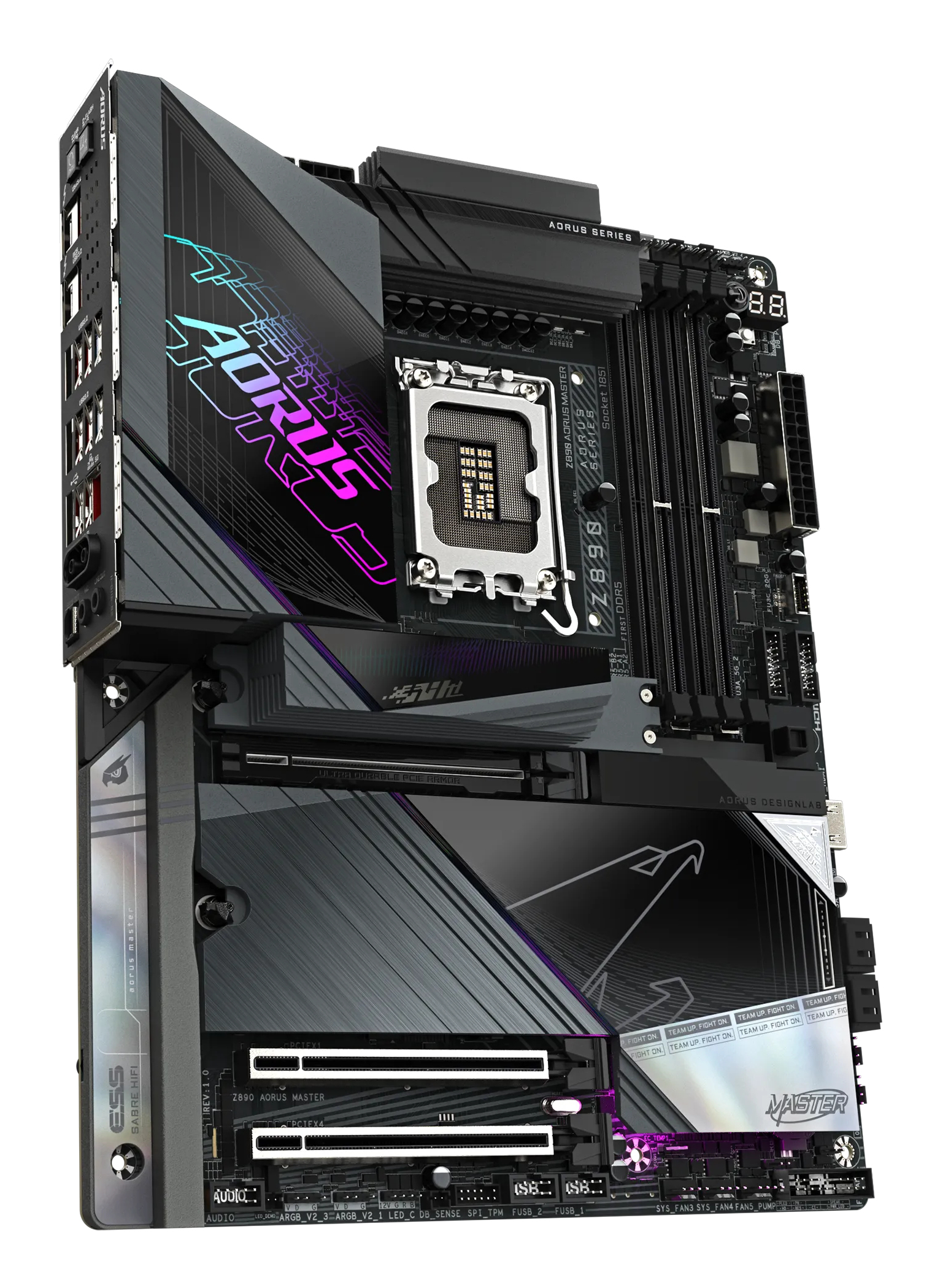 GIGABYTE Z890 AORUS MASTER moederbord Intel Z890 LGA 1851 (Socket V1) ATX - Afbeelding 3