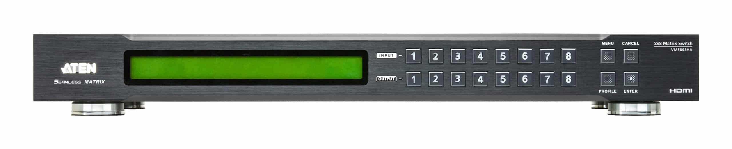 ATEN 8 x 8 HDMI Matrix Switch with AV-matrixschakelaar 58,1 W - Afbeelding 2