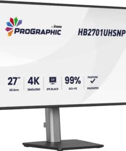 iiyama PROGRAPHIC HB2701UHSNP-B1 computer monitor 68,6 cm (27") 3840 x 2160 Pixels 4K Ultra HD LCD Zwart - Afbeelding 2