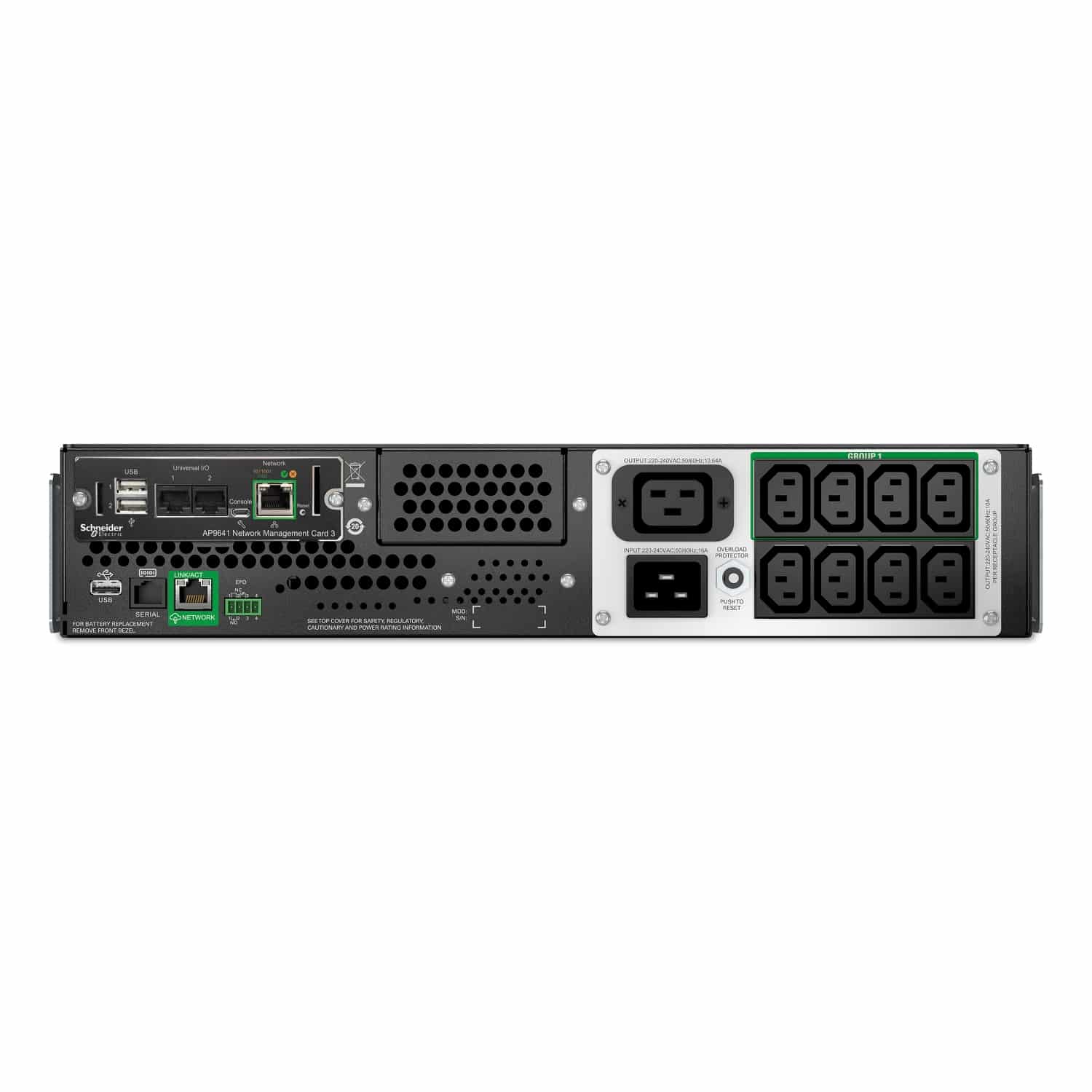 APC Smart-UPS Li-ion SMTL3000RMI2UCNC - 8xC13 & 1xC19, Rackmount 2U, SmartConnect, NMC, 3000VA - Afbeelding 4