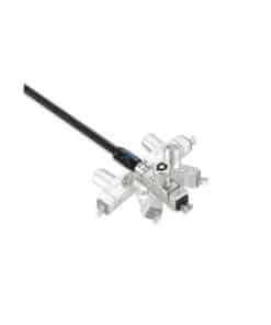 Kensington Slim N17 2.0 Keyed Dual Head Laptop Lock voor Wedge-Shaped Slots - Afbeelding 5