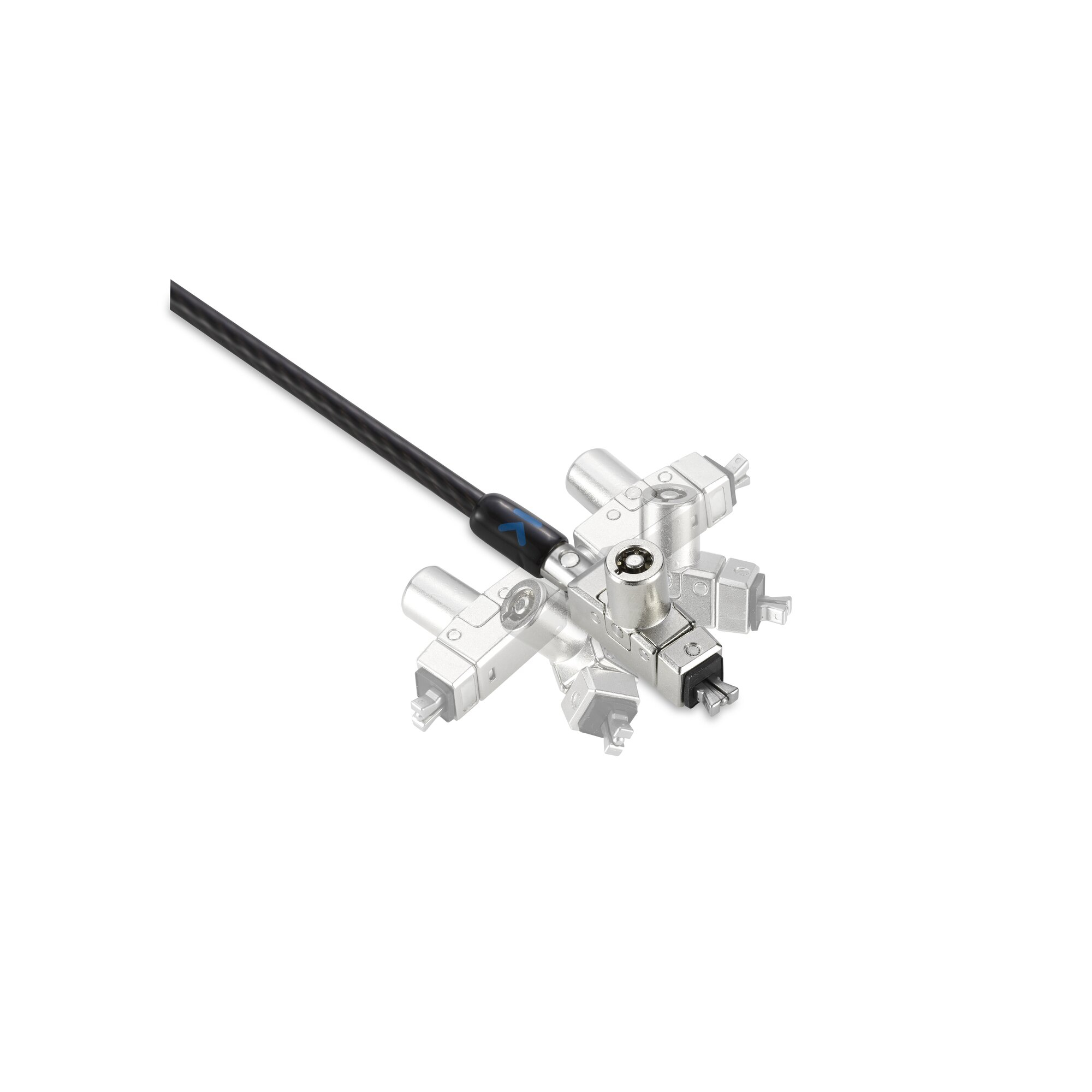 Kensington Slim N17 2.0 Keyed Dual Head Laptop Lock voor Wedge-Shaped Slots - Afbeelding 5
