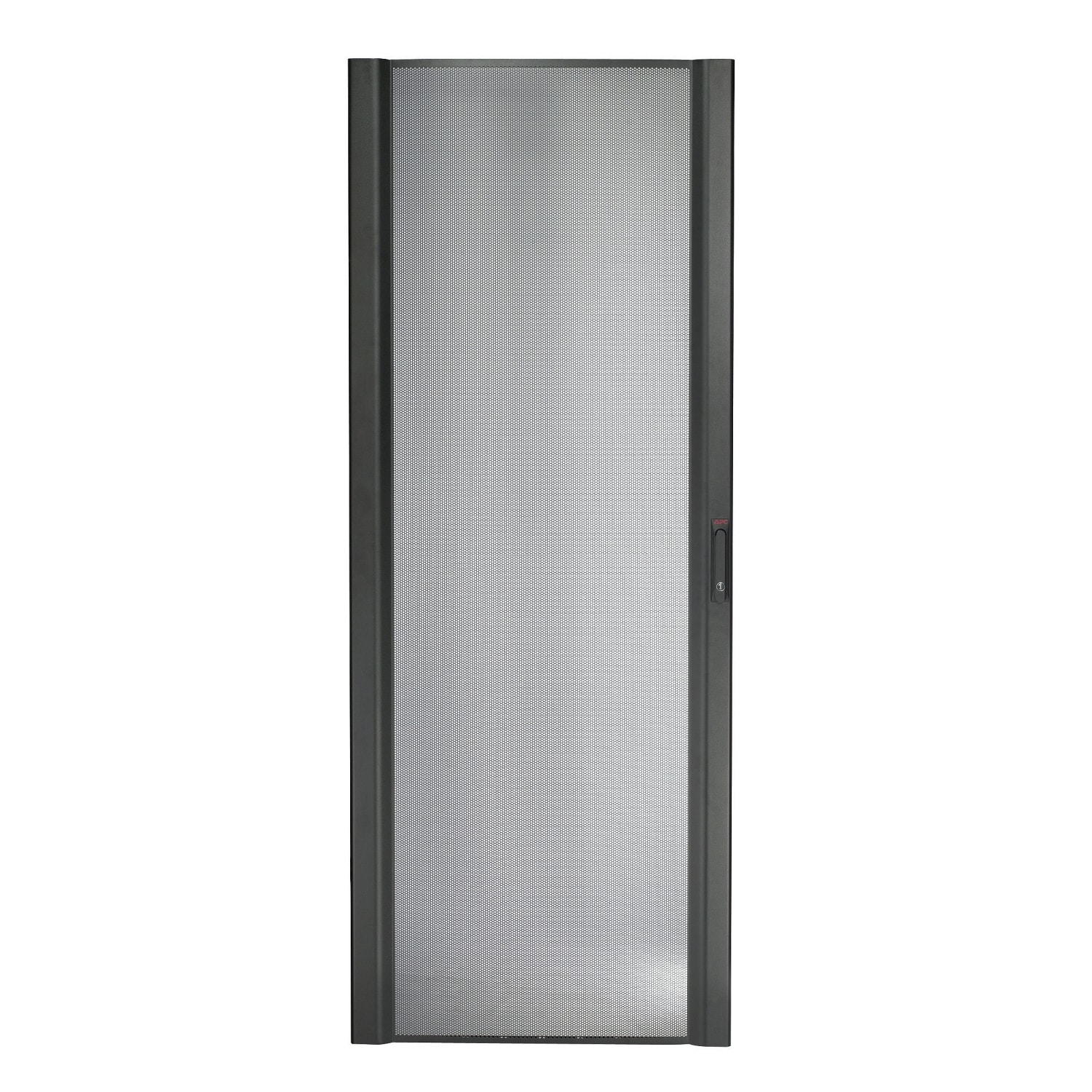 APC NetShelter SX 42U 600 mm brede geperforeerde gewelfde deur zwart
