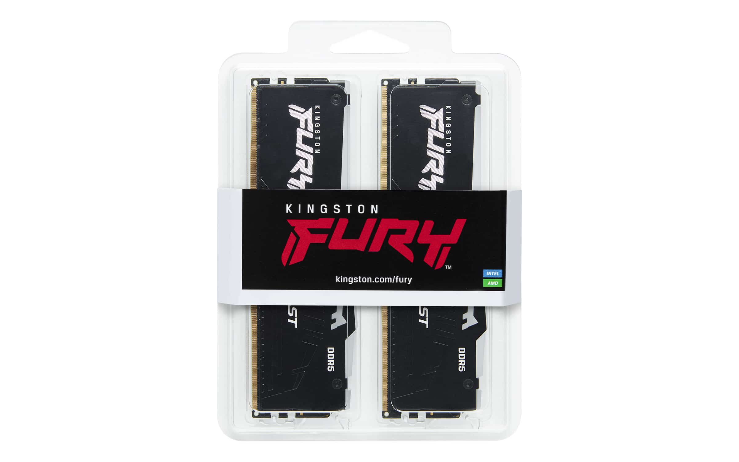 Kingston KF560C30BBEAK2-64 Technology FURY Beast DDR5 Kit of 2, 64 GB, DIMM, 6000 Mhz, CL30, RGB - Afbeelding 5