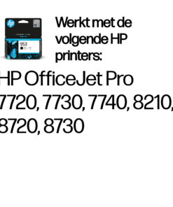 HP 953 originele zwarte inktcartridge