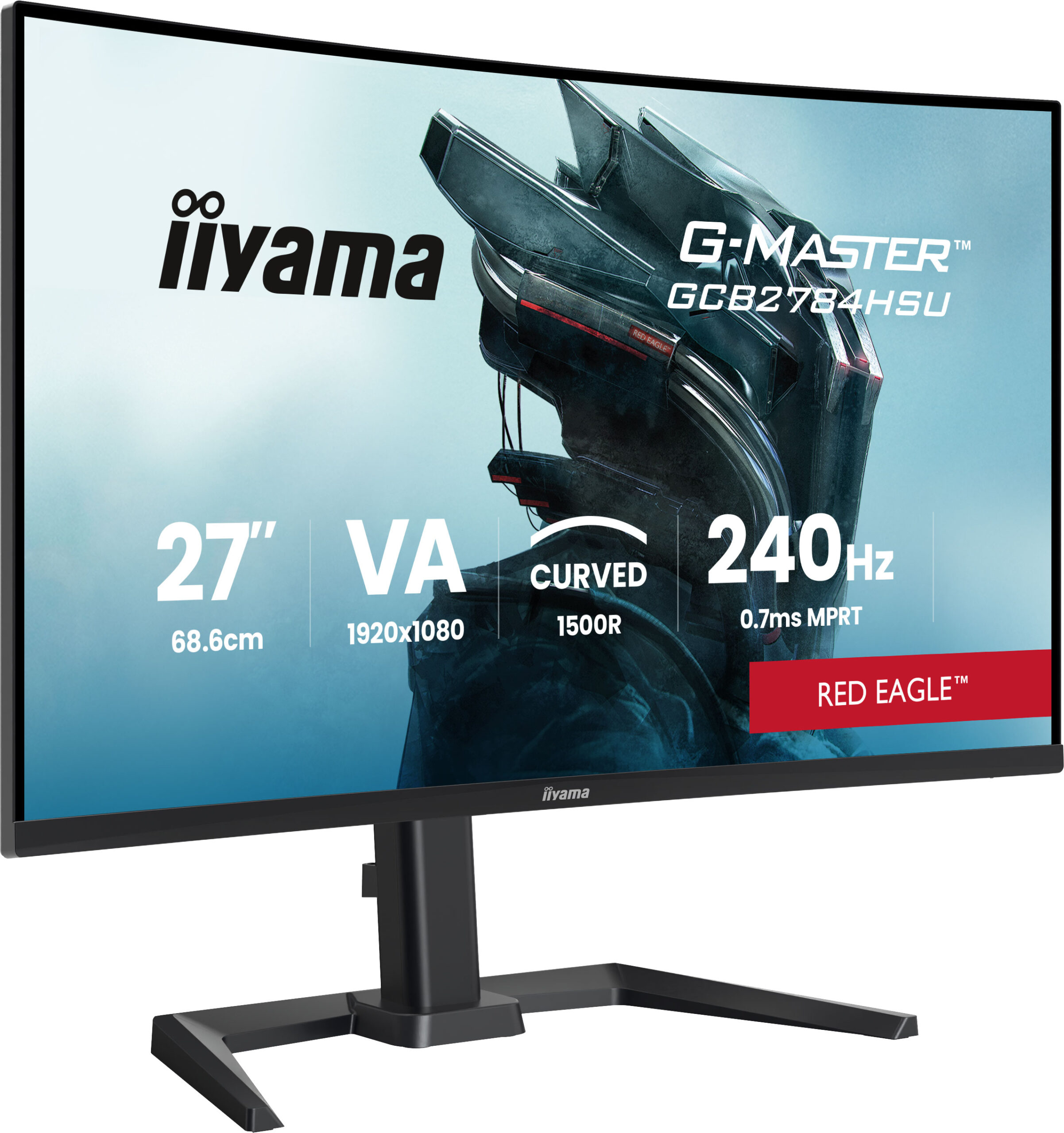 iiyama G-MASTER GCB2784HSU-B1 computer monitor 68,6 cm (27") 1920 x 1080 Pixels Full HD LCD Zwart - Afbeelding 2