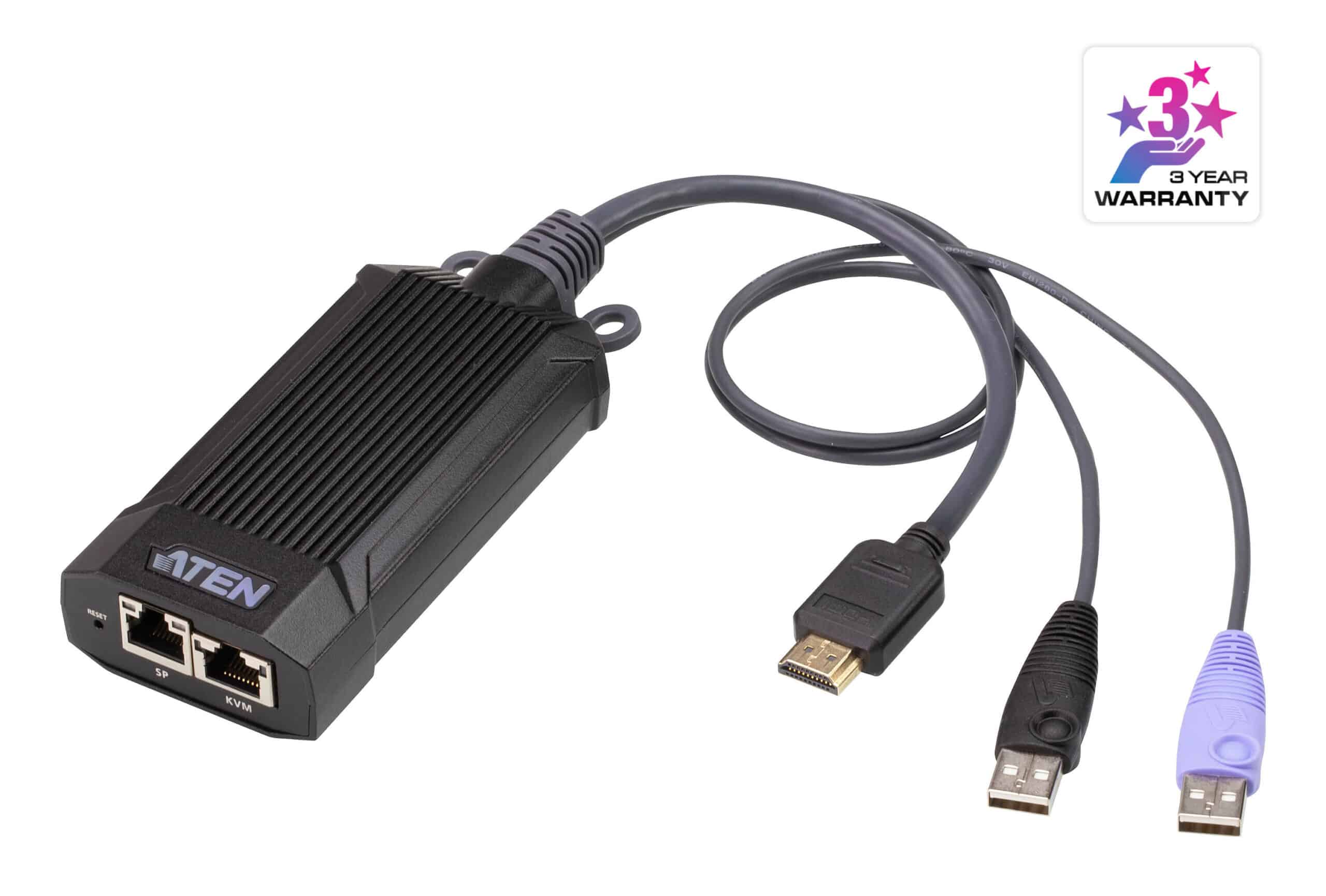 ATEN KG8900T KVM-switch Zwart, Paars
