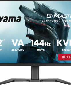 iiyama G-MASTER GB3261UHSCP-B1 computer monitor 80 cm (31.5") 3840 x 2160 Pixels 4K Ultra HD LED Zwart