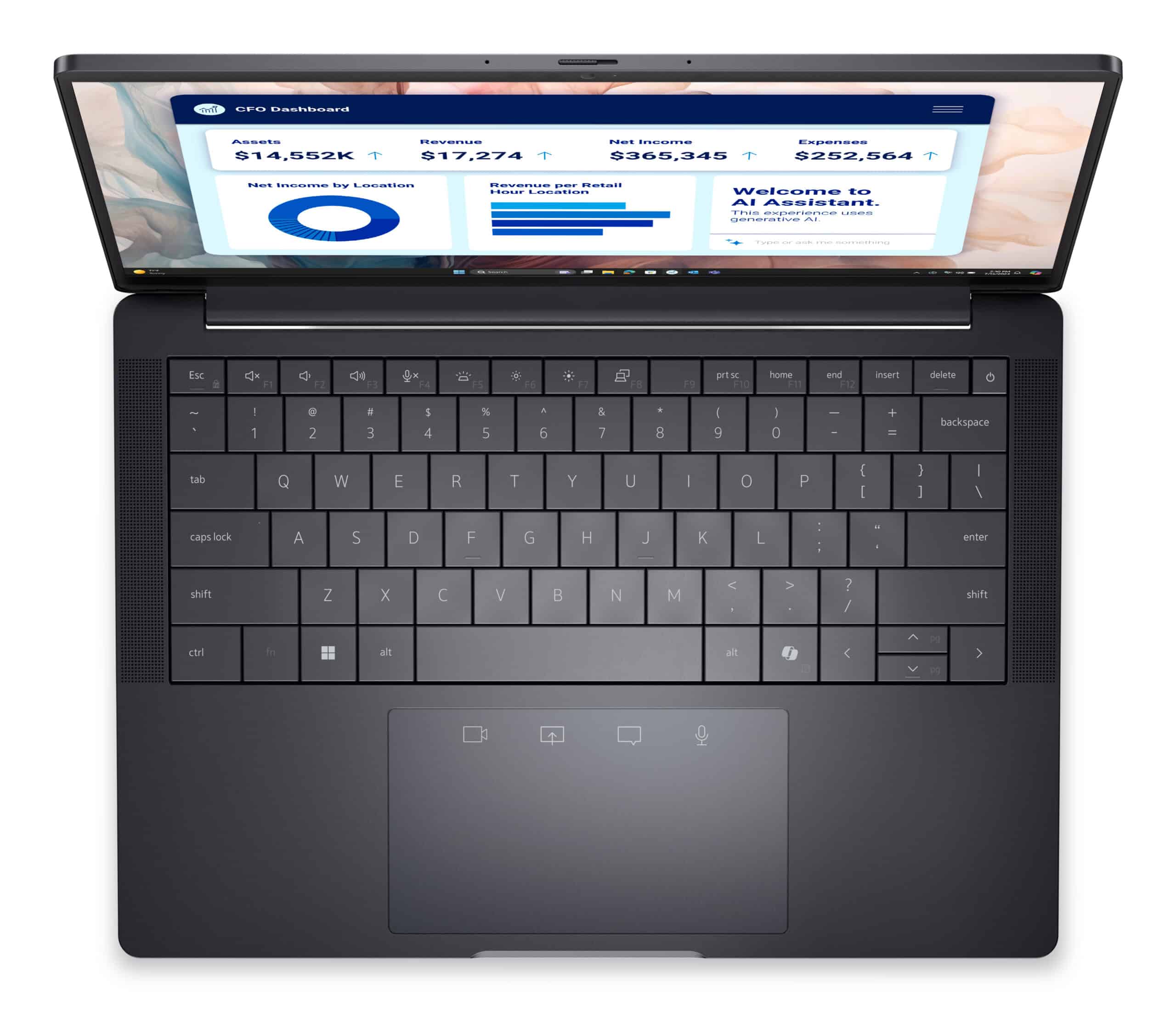 DELL Pro 13 Premium PA13250 Copilot+ PC Intel Core Ultra 7 266V Laptop 33,8 cm (13.3") Full HD+ 16 GB LPDDR5x-SDRAM 512 GB SSD Wi-Fi 7 (802.11be) Windows 11 Pro Engels Grijs - Afbeelding 5