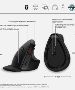 HP 925 ergonomische verticale muis - Afbeelding 6