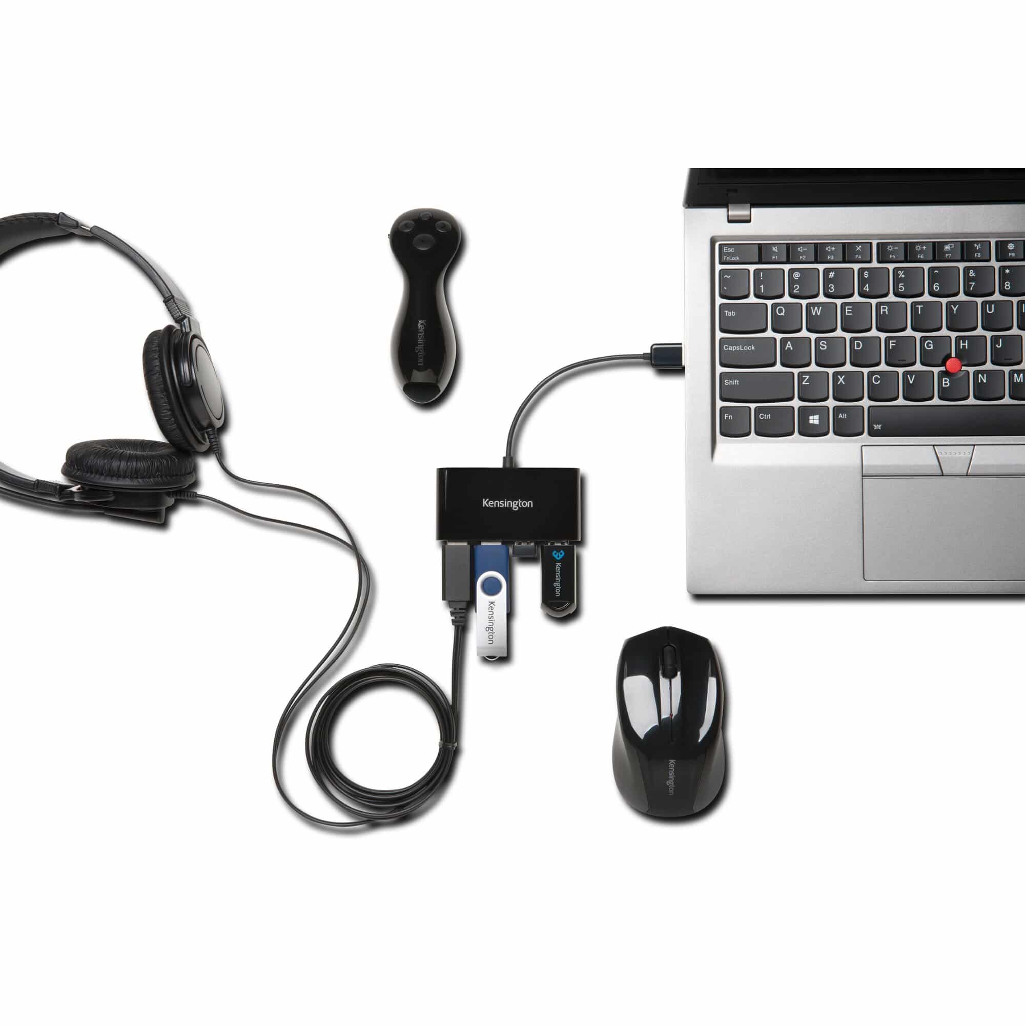 Kensington USB 2.0-Hub met 4 poorten - Afbeelding 3