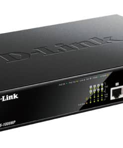 D-Link DGS-1008MP netwerk-switch Unmanaged Gigabit Ethernet (10/100/1000) Power over Ethernet (PoE) 1U Zwart - Afbeelding 3