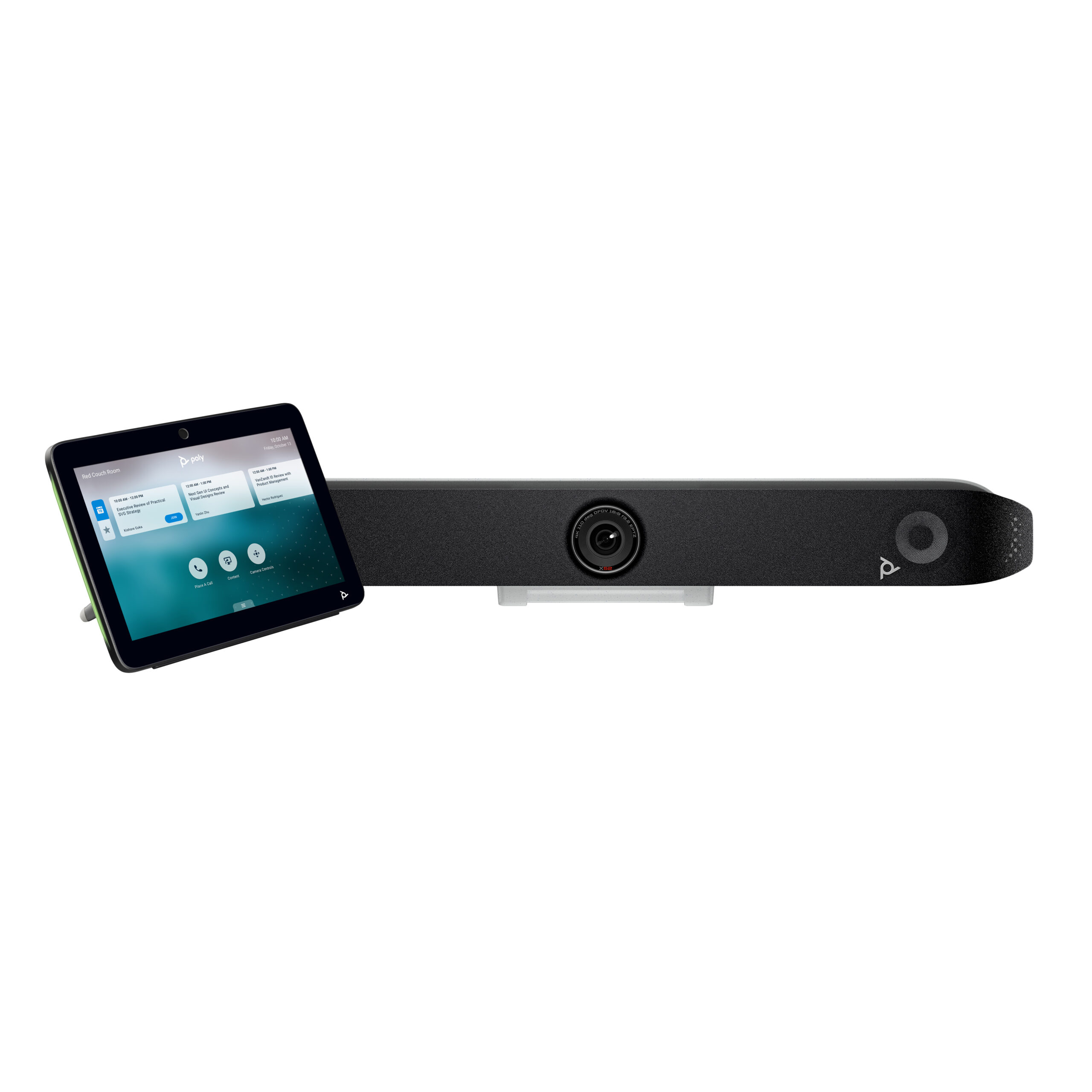 HP Poly Studio X52 All-In-One videobar met TC10-controllerkit zonder netsnoer GSA/TAA