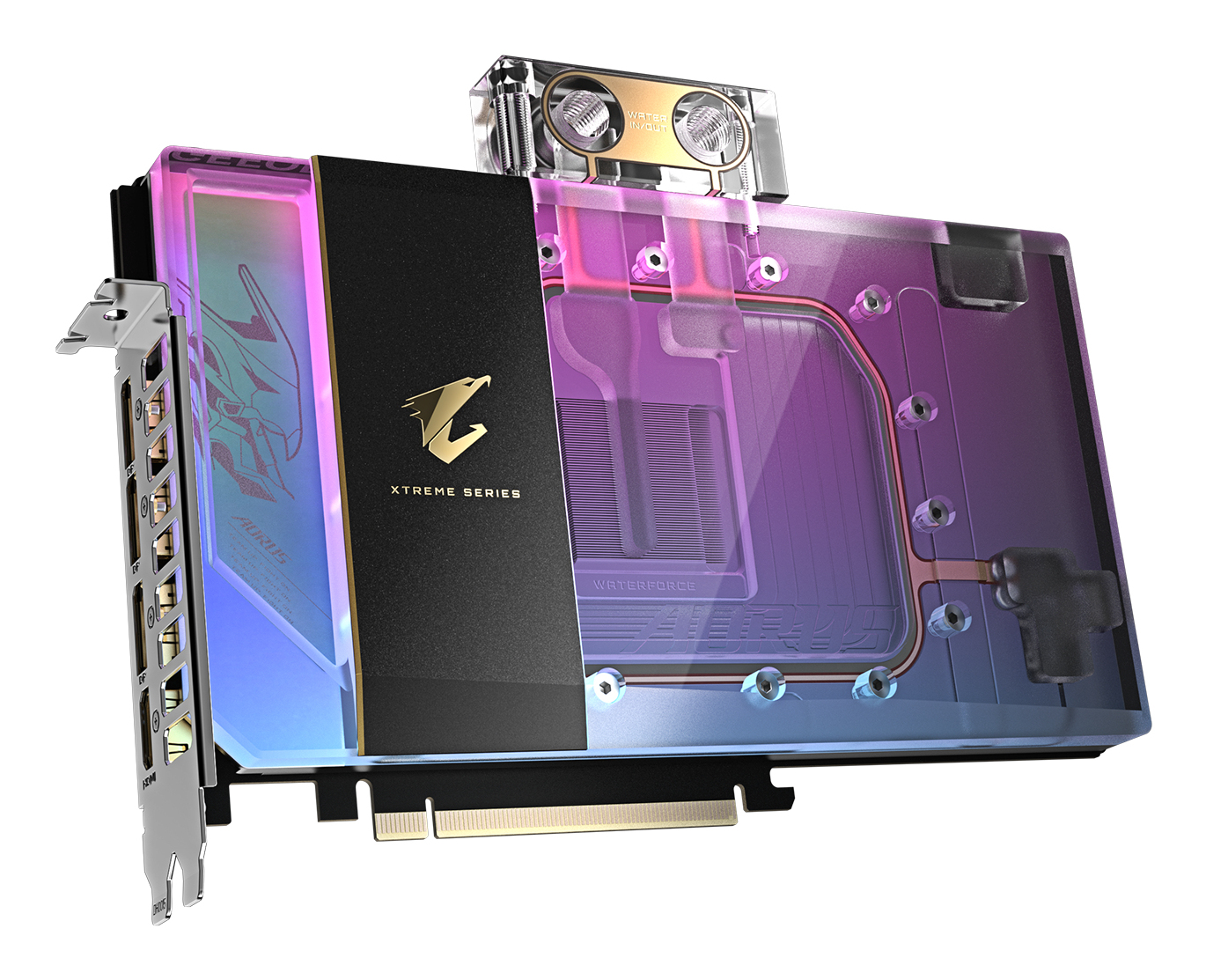 GIGABYTE AORUS GeForce RTX 5090 XTREME WATERFORCE WB 32G NVIDIA 32 GB GDDR7 - Afbeelding 3