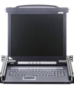 ATEN CL1000M rack console 43,2 cm (17") 1280 x 1024 Pixels Metaal, Kunststof Zwart 1U - Afbeelding 3