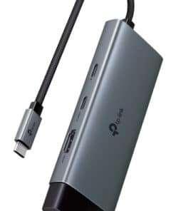 TP-Link UH6120C interface hub USB Type-C Grijs