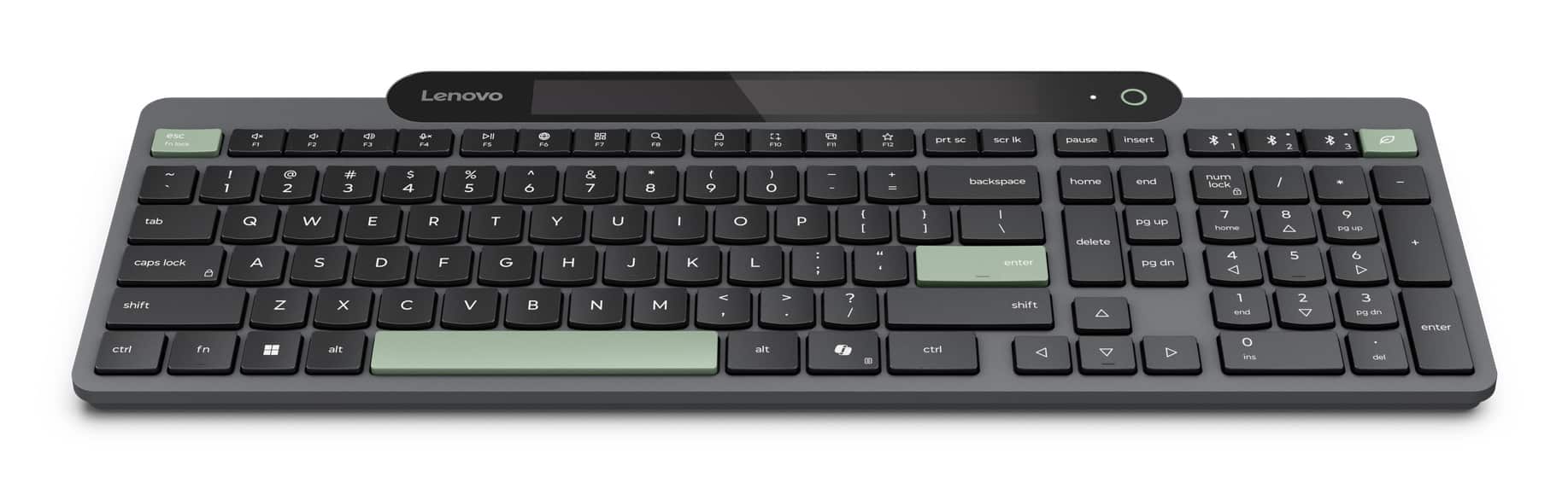 Lenovo 4Y41R69500 toetsenbord Thuis/Werk Bluetooth Belgisch, Engels Zwart, Groen - Afbeelding 7