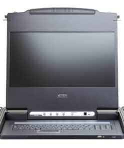 ATEN CL6700MW rack console 43,9 cm (17.3") 1920 x 1080 Pixels Metaal Zwart 1U - Afbeelding 2