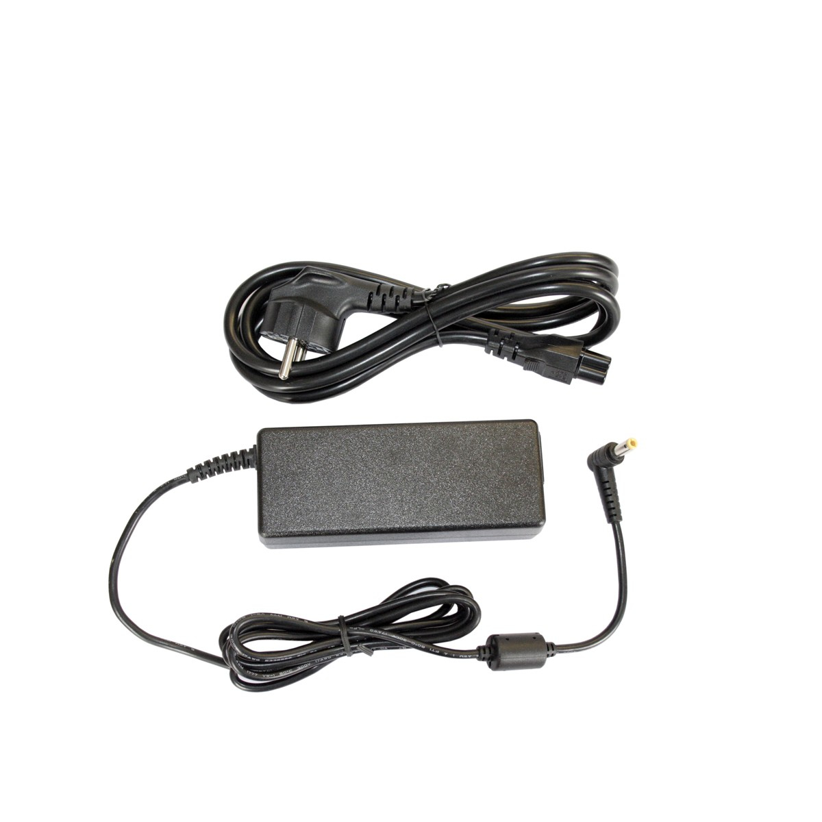 Shuttle PE90 - Power adapter, 90 Watt output: 19V DC, max. 4.74 A ventilatorloos