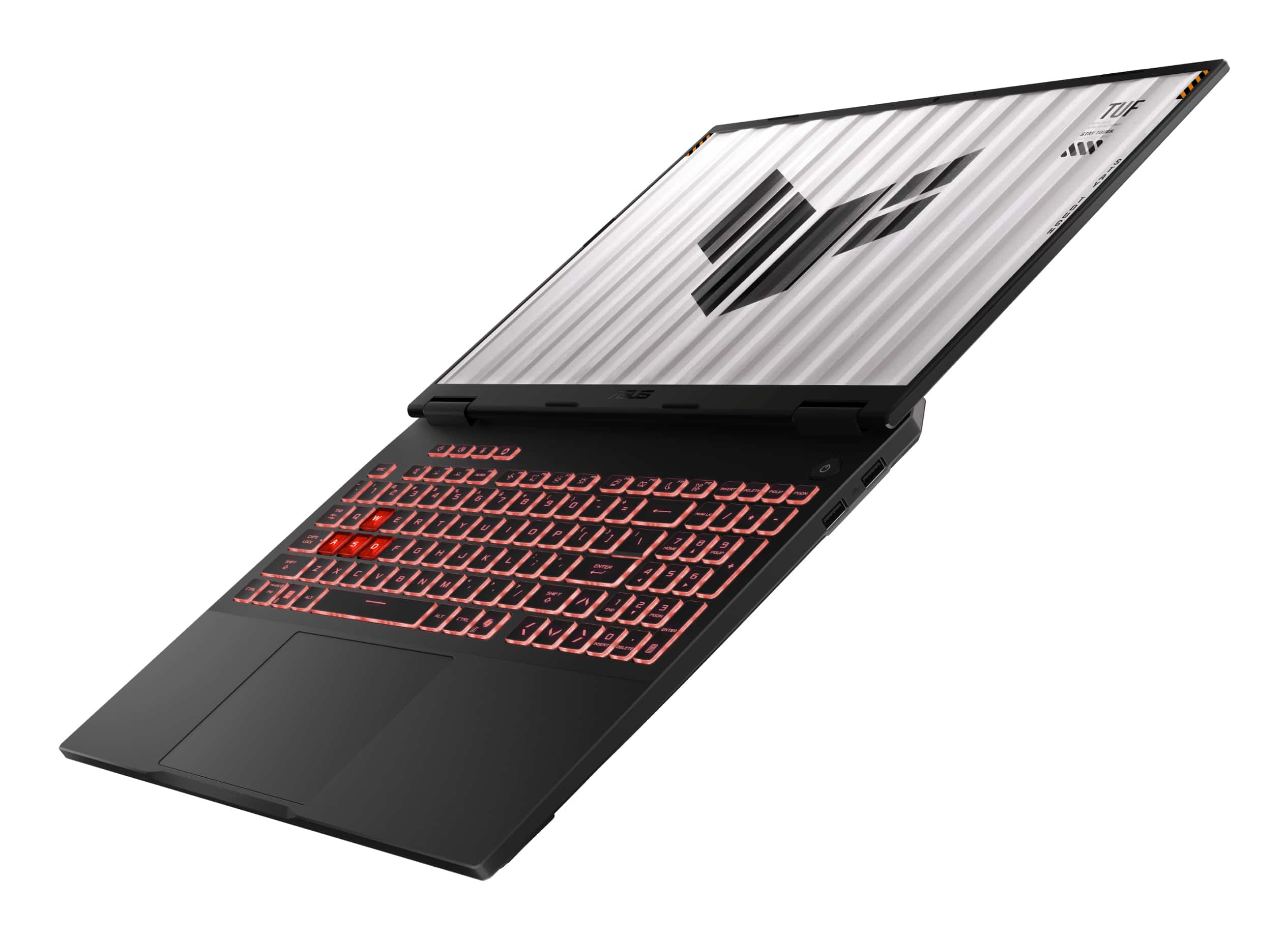 ASUS TUF Gaming A16 FA608UM-RV014W AMD Ryzen™ 7 260 Laptop 40,6 cm (16") WUXGA 16 GB DDR5-SDRAM 512 GB SSD NVIDIA GeForce RTX 5060 Wi-Fi 6E (802.11ax) Windows 11 Home Belgisch Zwart, Grijs - Afbeelding 8