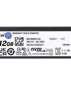 Kingston Technology 512G KC3000 M.2 2280 NVMe SSD - Afbeelding 2