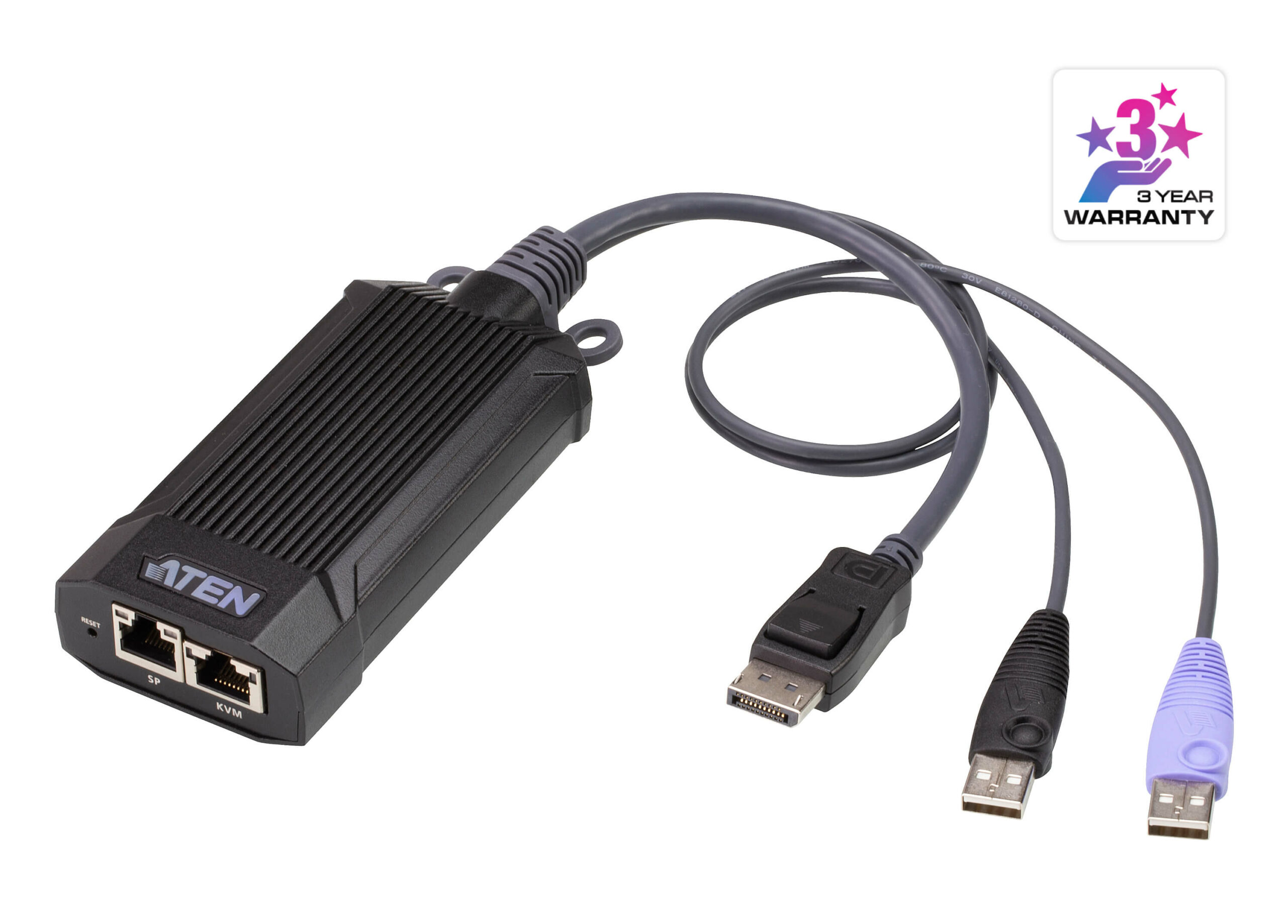 ATEN KG9900T KVM-switch Zwart, Paars