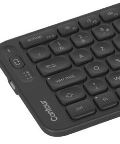 Contour Design Balance toetsenbord Kantoor RF-draadloos + Bluetooth AZERTY Frans Zwart - Afbeelding 3