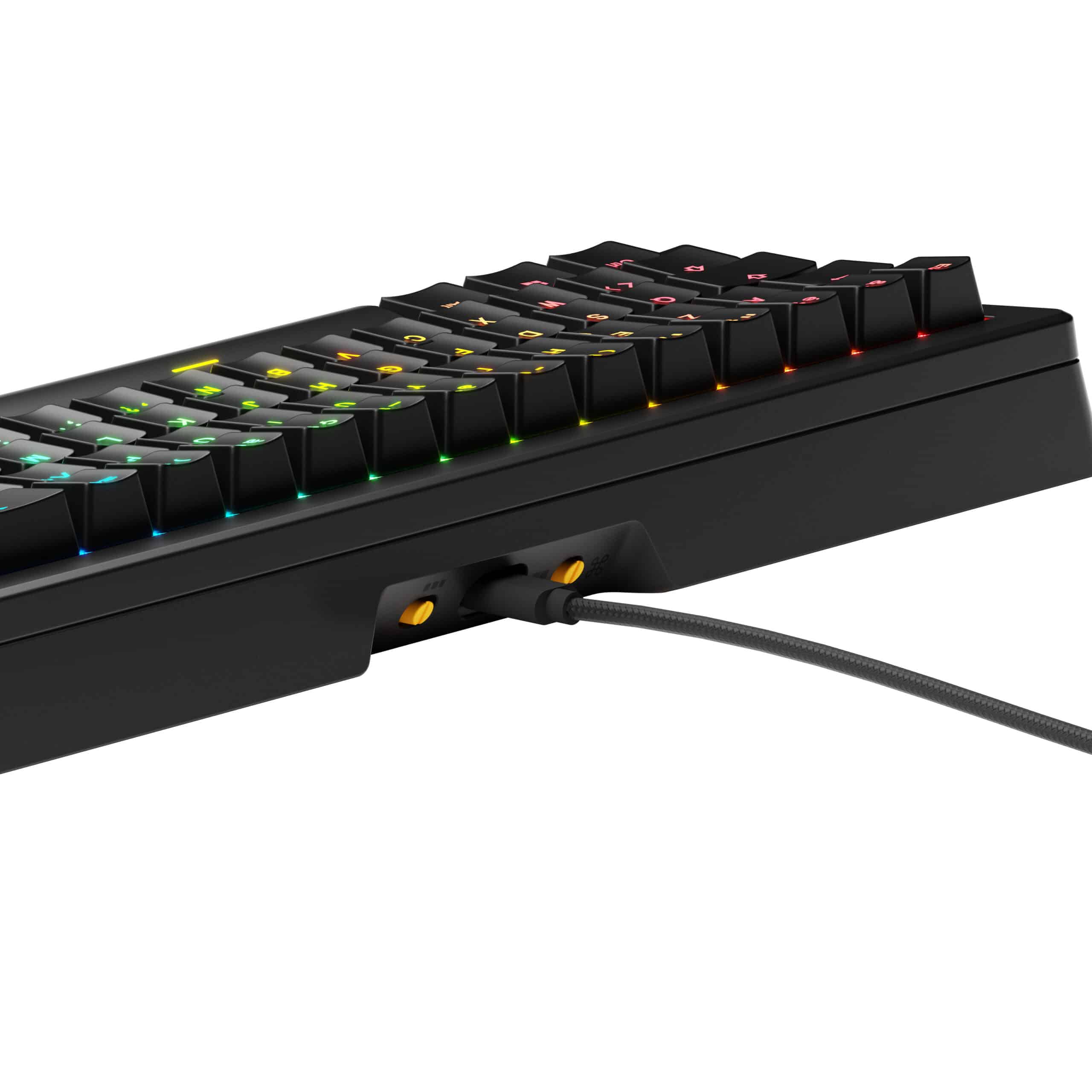 Glorious Gaming GMMK 3 65% Prebuilt toetsenbord Gamen USB AZERTY Frans Zwart - Afbeelding 5