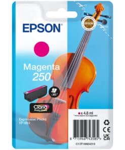 Epson 250 Violin Claria Photo HD inktcartridge Origineel Magenta