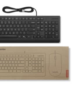 Lenovo 4X31R64434 toetsenbord Inclusief muis Thuis/Werk USB Frans, Duits, Zwitsers Zwart - Afbeelding 4