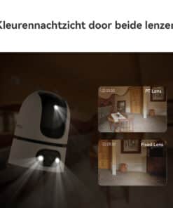 Imou Ranger Dual Pro 6MP IP-beveiligingscamera Binnen 2304 x 1296 Pixels Bureau - Afbeelding 8